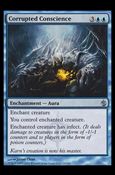 Magic the Gathering: Mirrodin Besieged (Base Set) card 22 Corrupted Conscience