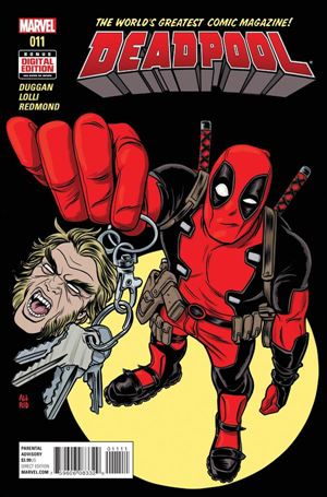 Deadpool (2016) issue 11 Mike Allred Cover
