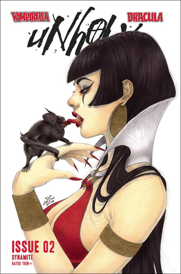Vampirella/Dracula: Unholy issue 2-G Zoe Lacchei Cover