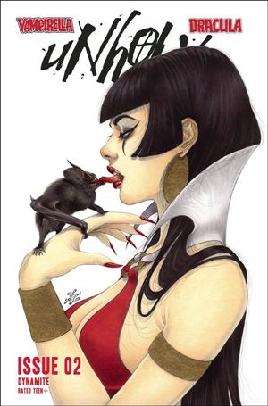 Vampirella/Dracula: Unholy issue 2-G Zoe Lacchei Cover