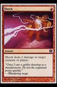 Magic the Gathering: 9th Edition (Base Set) card 220 Shock