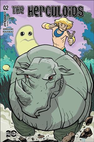 Herculoids (2025) issue 2-J Craig Rousseau Development Art 1:10 Cover