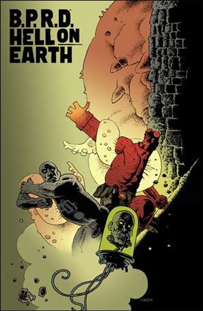 B.P.R.D. Hell on Earth (2012) issue 116-B Richard Corben BPRD 20th Anniversary 1:20 Cover