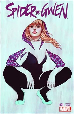 Spider-Gwen (2015/04) issue 1-XV Jenny Frison Comic Pop Collectibles Cover 1/3000