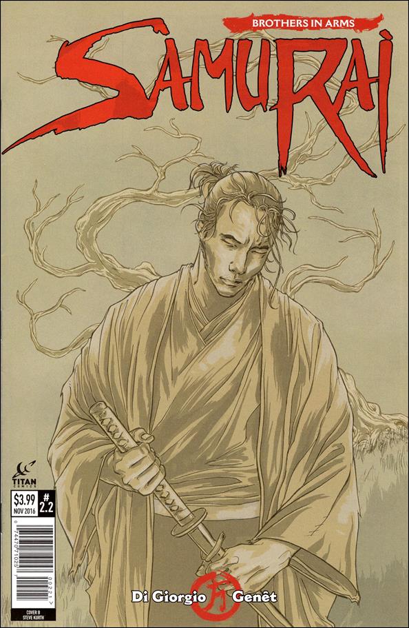 Samurai:  Brothers in Arms issue 2-B Steve Kurth Cover