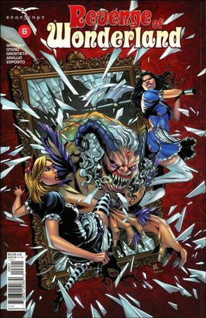 Revenge of Wonderland issue 6-B Allan Otero Cover