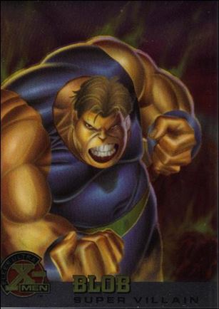1996 Fleer Ultra X-Men All Chromium (Base Set) card 61 Blob