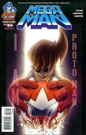 Mega Man issue 54-B Brent McCarthy Cover