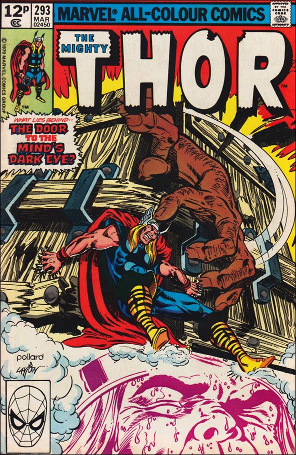 Thor (1966) issue 293-B UK Price Cover
