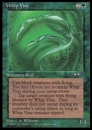 Magic the Gathering: Alliances (Base Set) card 103 Whip Vine