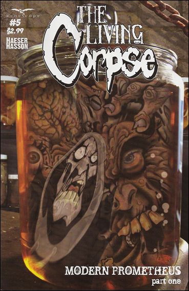 Living Corpse issue 5 Standard Cover 