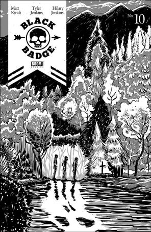 Black Badge issue 10 Matt Kindt Cover