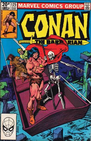 Conan the Barbarian (1970) issue 125-B UK Price Cover