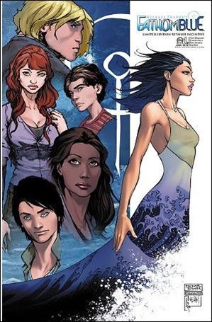 Michael Turner's Fathom Blue issue 1-D Michael Turner / Alex Konat 1:XX Cover