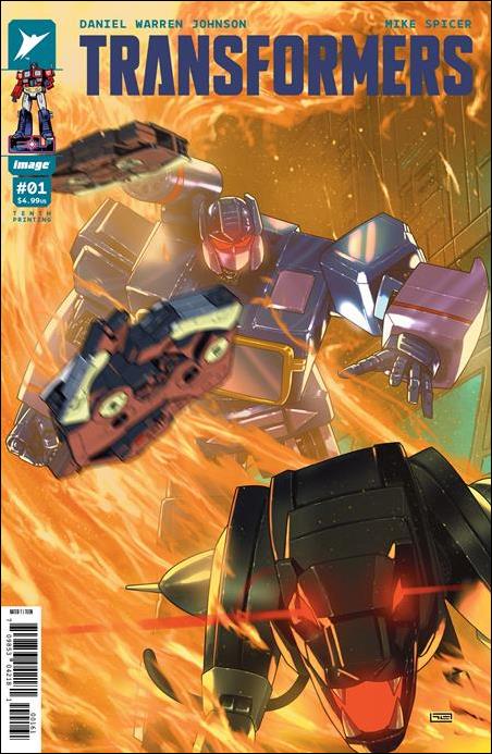 Transformers (2023) issue 1-ZZC Taurin Clarke Cover (Tenth Printing)
