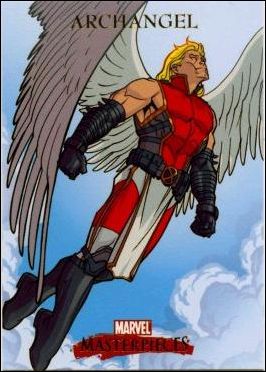 2007 Marvel Masterpieces (Base Set) card 5 Archangel