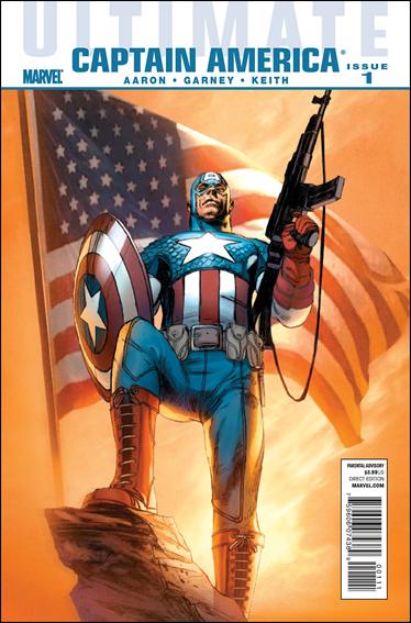 Ultimate Captain America issue 1 Ron Garney Cover