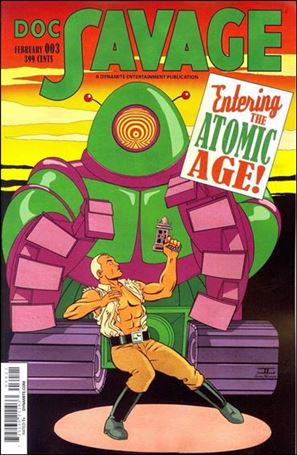 Doc Savage (2013) issue 3-B John Cassaday VIP Cover
