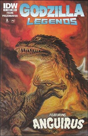 Godzilla Legends issue 1-B Bob Eggleton Cover