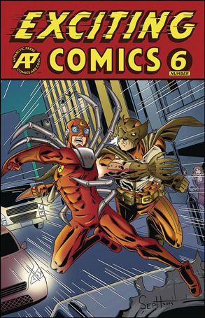 Exciting Comics (2019) issue 6 Joseph Olesco Cover