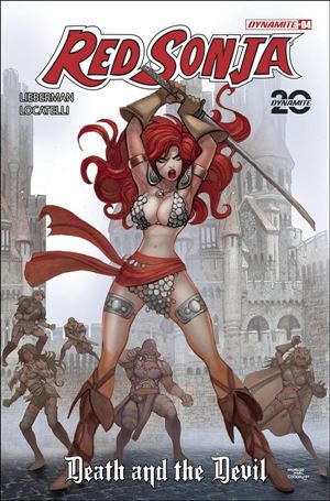 Red Sonja: Death and the Devil issue 4-C Cover by Moritat