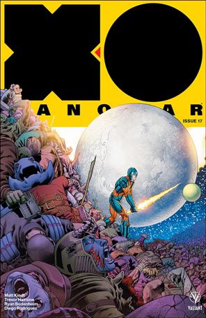 X-O Manowar (2017) issue 17-D Barry Kitson Cover