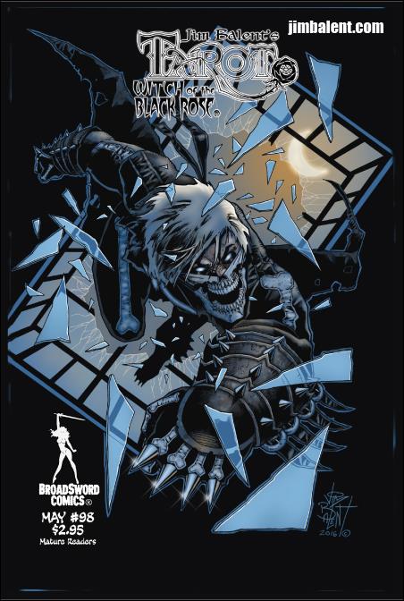 Tarot: Witch of the Black Rose issue 98-B Skeleton Man Cover