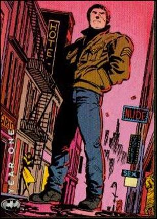 Batman: Saga of the Dark Knight (Base Set) card 6 Year One - Crime Alley