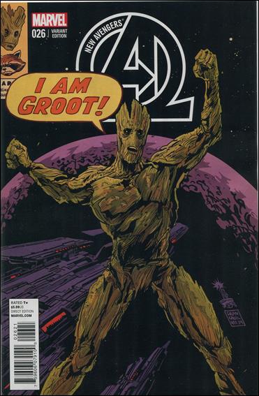 New Avengers (2013) issue 26-B Groot Cover