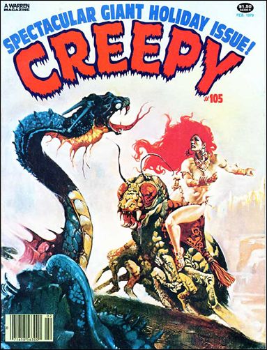 Creepy issue 105 Esteban Maroto Cover