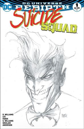 Suicide Squad (2016)  issue 1-D Michael Turner Aspen Sketch Cover