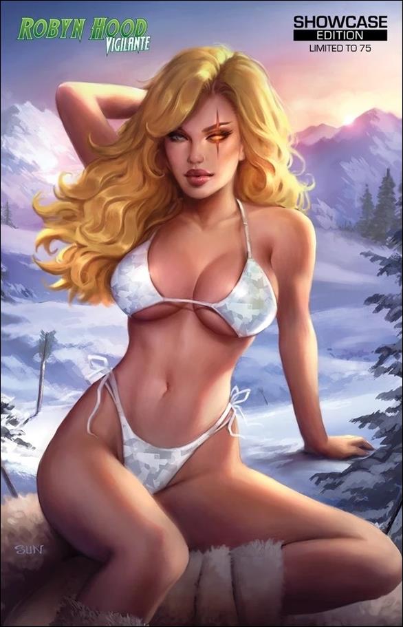 Robyn Hood: Vigilante issue 3-H Sun Khamunaki Showcase Edition Cover 1/75