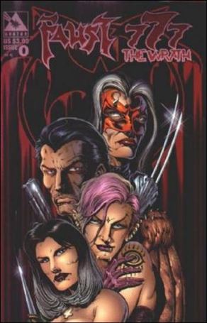 Faust 777: The Wrath issue 0-H Ruby Red Foil Cover