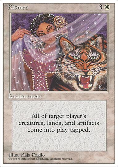 Magic the Gathering: 4th Edition (Base Set) card 33 Kismet