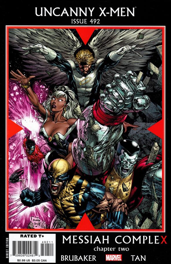 Uncanny X-Men (1981) issue 492 David Finch Cover