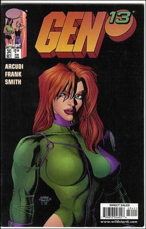 Gen13 (1995) issue 34-B Arthur Adams Cover