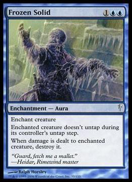 Magic the Gathering: Coldsnap (Base Set) card 35 Frozen Solid