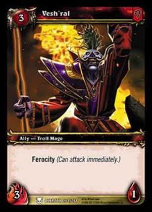 World of Warcraft: Heroes of Azeroth (Base Set) card 264 Vesh'ral