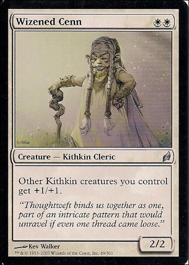 Magic the Gathering: Lorwyn (Base Set) card 49 Wizened Cenn