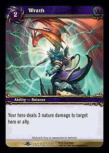 World of Warcraft: Through the Dark Portal (Base Set) card 30 Wrath