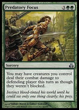 Magic the Gathering: Guildpact (Base Set) card 92 Predatory Focus