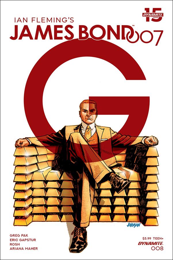 James Bond 007 issue 8 Dave Johnson Cover