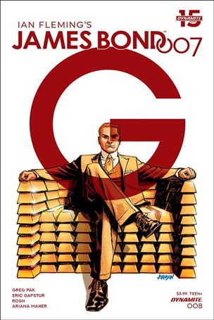 James Bond 007 issue 8 Dave Johnson Cover