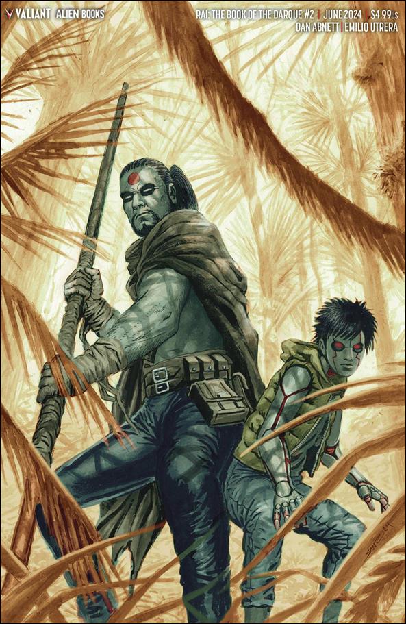 Rai: The Book of the Darque issue 2-D Salvador Sanz Virgin Cover