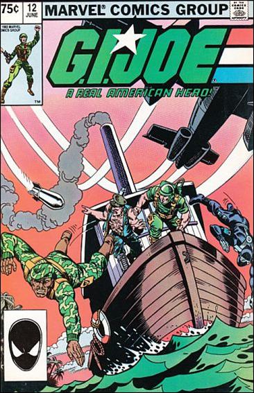 G.I. Joe: A Real American Hero issue 12-B 75 Cent Cover (2nd Printing)