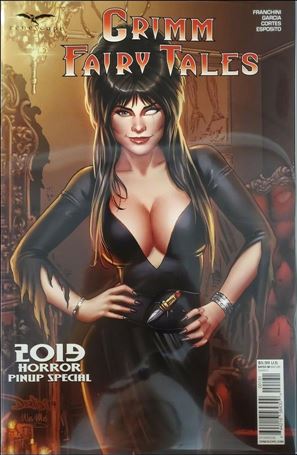 Grimm Fairy Tales Presents 2019 Horror Pinup Special issue 1-C Derlis Santacruz Cover