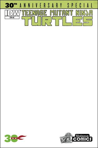 Teenage Mutant Ninja Turtles 30th Anniversary Special issue nn-L Yesteryear Comics Blank/Sketch Cover 1/250
