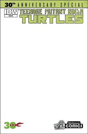 Teenage Mutant Ninja Turtles 30th Anniversary Special issue nn-L Yesteryear Comics Blank/Sketch Cover 1/250