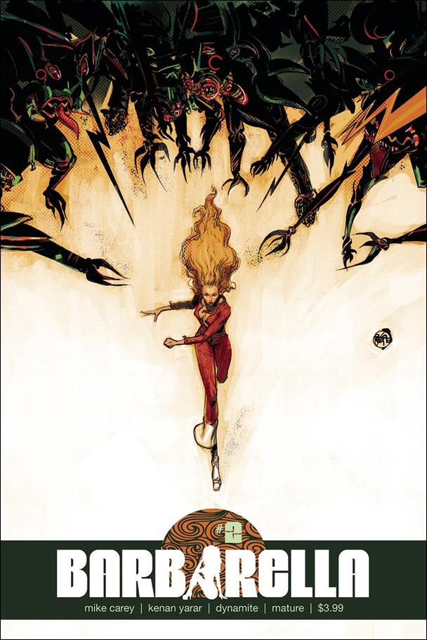 Barbarella (2017) issue 2-B Paul Pope Cover