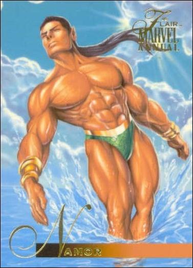 Marvel Annual Flair '95 (Base Set) card 85 Namor
